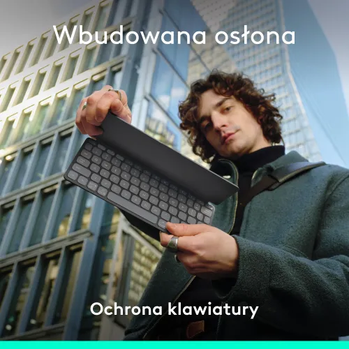 Klawiatura nożycowa Logitech Keys-To-Go 2 Grafitowy