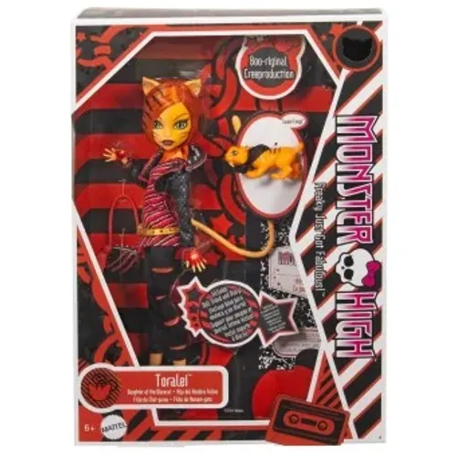 Zestaw x2 Monster High Toralei Lalka kolekcjonerska Reprodukcja Zabawka 6+ HYV91