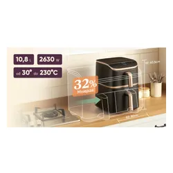 Air Fryer Frytkownica beztłuszczowa COSORI Turbo Tower Pro Smart CAF-DC123S-DEUR 10.8l (WiFi)