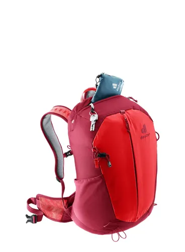 Plecak z siatką dystansową Deuter AC Lite 23 - cherry/masala