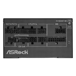 Zasilacz ASrock Phantom Gaming PG-1000G 1000W 80+ Gold Czarny