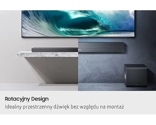 Soundbar Samsung HW-QS700F 3.1.2 Wi-Fi Bluetooth AirPlay Chromecast Dolby Atmos