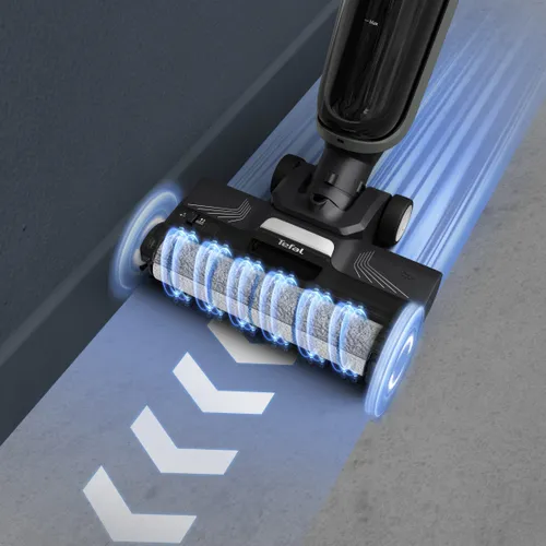 Bezprzewodowy odkurzacz myjący Tefal X-Clean 4, 50 min, samoczyszczenie