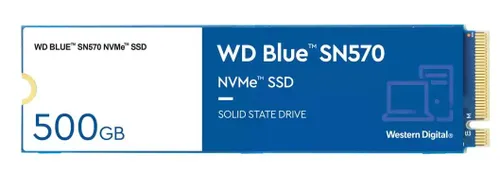 Dysk WD Blue SN570 500GB M.2 PCIe Gen3 x4 NVMe