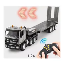 Zdalnie sterowany samochód COIL RC Auto ciężarowe na pilota laweta aku LED 1:18