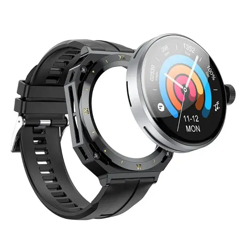 Smartwatch Hoco Y14 42mm Czarny