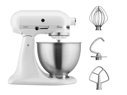 Планетарный робот KitchenAid Classic 5K45SSEFW - 275w-чаша 4,3 л