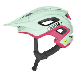 Kask rowerowy ABUS Cliffhanger Ice Miętowy MTB (rozmiar M) MIPS