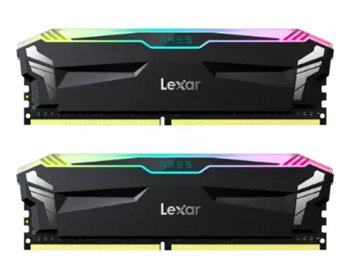 Pamięć RAM Lexar Ares RGB DDR4 32GB (2 x 16GB) 3600 CL18 Czarny