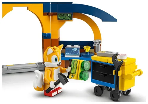 LEGO Sonic the Hedgehog 76991 Tails с мастерской и самолетом Торнадо