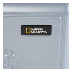 Średnia Twarda Walizka National Geographic Luggage N162HA.60.23 Silver 23