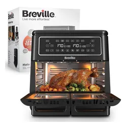 Air Fryer Frytkownica beztłuszczowa BREVILLE VDF130X 11l z podwójnym koszem