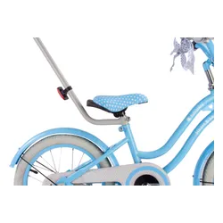 Rower dziecięcy SUN BABY Heart Bike 16 cali dla dziewczynki Błękitny