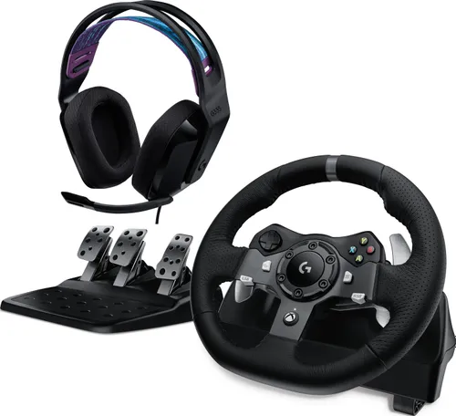 Kierownica LOGITECH G920 (PC/XBOX ONE) + Słuchawki LOGITECH G335