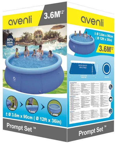 Basen AVENLI 17795 360 x 90 cm