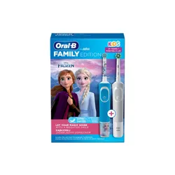 Elektrikli Diş Fırçası Oral - B Çocuklar Dondurulmuş + D103 Canlılık Pro WH