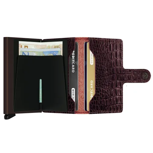 Cüzdan Miniwallet Secrid Nile-brown