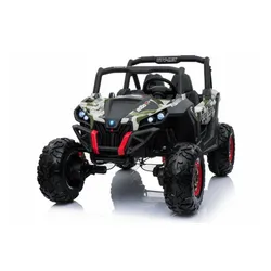 Auto Na Akumulator Dla 2 Dzieci Jeep Xmx603 Buggy 4X4 Pilot Skóra Eva LED MP3