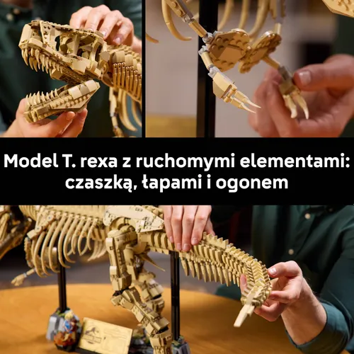 LEGO 76968 Jurassic World Szkielety dinozaurów: tyranozaur