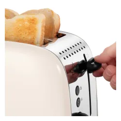 Toster Russell Hobbs Colours Plus Jasmine 26930-56 Rozmrażanie 1670W