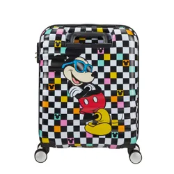 Walizka kabinowa American Tourister Wavebreaker Disney - Mickey Check