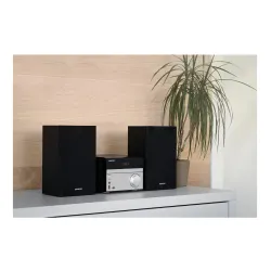 Wieża Sencor SMC 4600DBR 30W Bluetooth Radio FM, DAB+ Czarno-srebrny