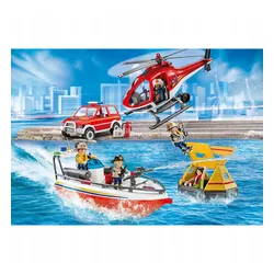 Playmobil 9319 пожарная служба 3в1 спасательная миссия