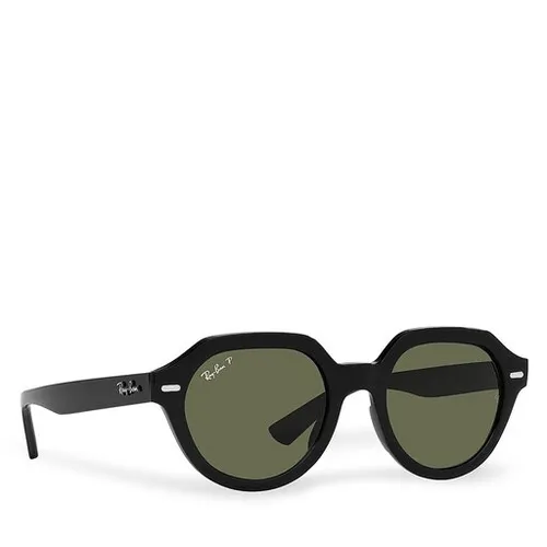 Okulary przeciwsłoneczne Ray-Ban 0RB4399 901/58 Black/Green Polar - Rozmiar (EU) 53