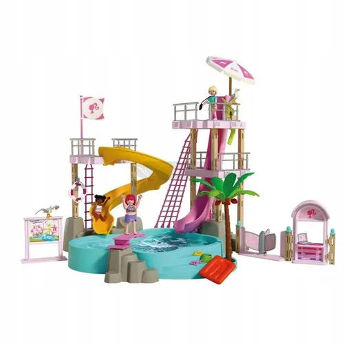 PLAYMOBIL x BARBIE 72120 Park wodny, zestaw dla dzieci +4 lata