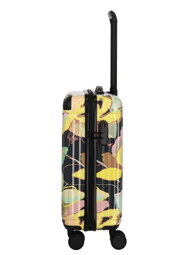 Чемодан Travelite Cruise Trolley S Print - yellow orchid