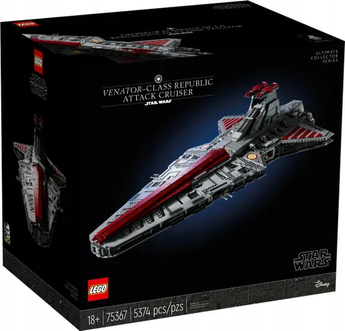 LEGO Star Wars 75367-Звездный Разрушитель типа Venator New