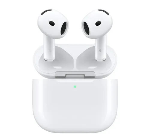 Apple AirPods 5 z Bezprzewodowym Etui Ładującym Douszne Bluetooth 5.3 Funkcje AI Biały