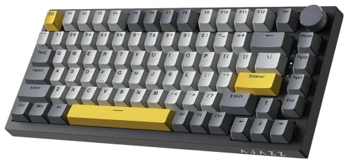 Klawiatura mechaniczna przewodowa Ajazz AK820 Sea Salt Switch czarna