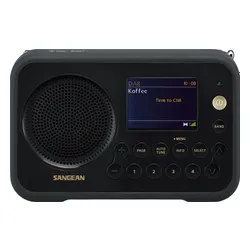 Radioodbiornik Sangean TRAVELLER 760 DPR-76 Radio FM DAB+ Czarny