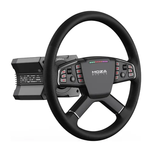 Kierownica MOZA Racing RS07 do PC Zestaw gamingowy (baza R5 + kierownica ciężarowa TSW + pedały SRP-Lite + zaciski)