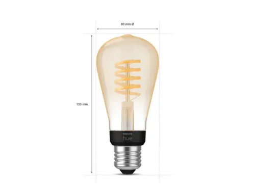 Żarówka LED Philips Hue White Ambiance Filament Edison E27 1 szt.