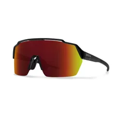 Okulary przeciwsłoneczne Smith Shift Split MAG black/chromapop red mirror/clear