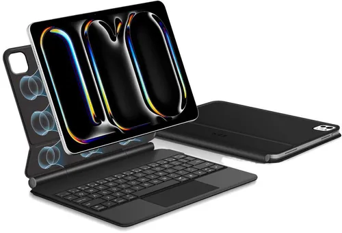 Etui na iPad Pro 13 cali TECH-PROTECT SmartCase Magnetic Czarny Klawiatura