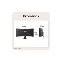 Monitor LG UltraGear evo G9 52G930B-B 51,6" 5K2K VA 240Hz 1ms Zakrzywiony Gamingowy