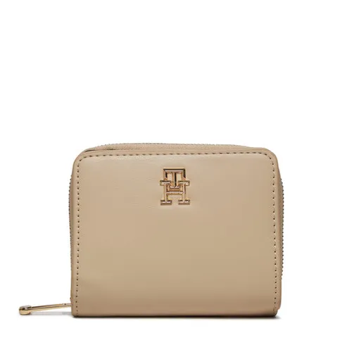 Маленький женский кошелек Tommy Hilfiger Iconic Tommy Med Za AW0AW15748 White Clay AES