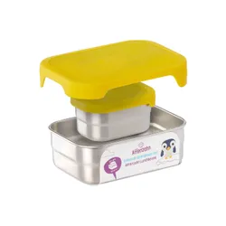 Pojemnik na jedzenie Affenzahn Lunchbox Stainless Steel - tiger