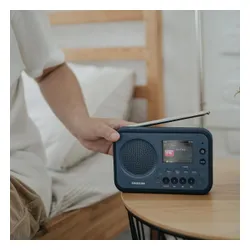 Радиоприемник Sangean DPR - 76BT FM-радио DAB + Bluetooth темно-синий