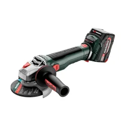 Metabo WB 18 LT BL 11-125 Akülü Açılı Taşlama Makinesi (613054650), 2 adet 5,2 Ah pil, şarj cihazı, kılıf