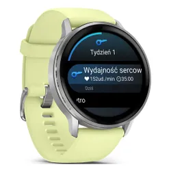 Zegarek sportowy GARMIN Venu 4 45mm Cytrynowy