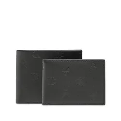 Большой мужской кошелек Calvin Klein Jeans Monogram Soft Bifold + Card AOP K50K510438 0GJ