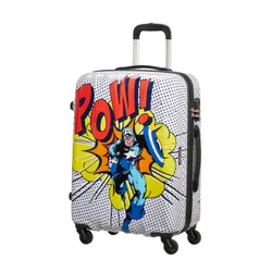 Walizka średnia American Tourister Marvel Legends - Captain America pop art