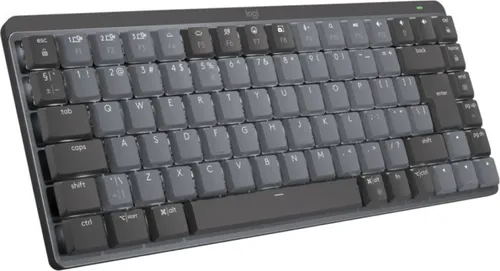 Klawiatura bezprzewodowa Logitech MX Mechanical Mini Ciche sprężynujące US International (Qwerty) Grafit