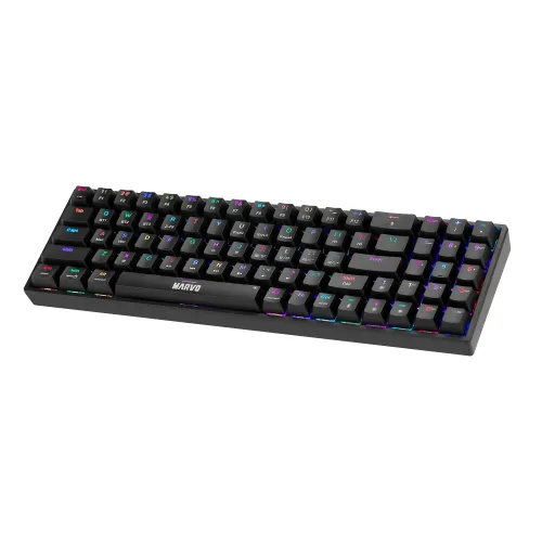 Klawiatura mechaniczna Marvo KG956W Shogo 78 Czarny