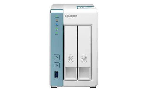 QNAP сервер нас TS-231k 2-bay Al214 четырехъядерный 1,7 ГГц, 1ГБ оперативной памяти, SATA 6ГБ / с