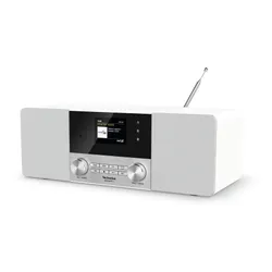 Радиоприемник TechniSat DigitRadio 4C FM - радио DAB + Bluetooth Белый